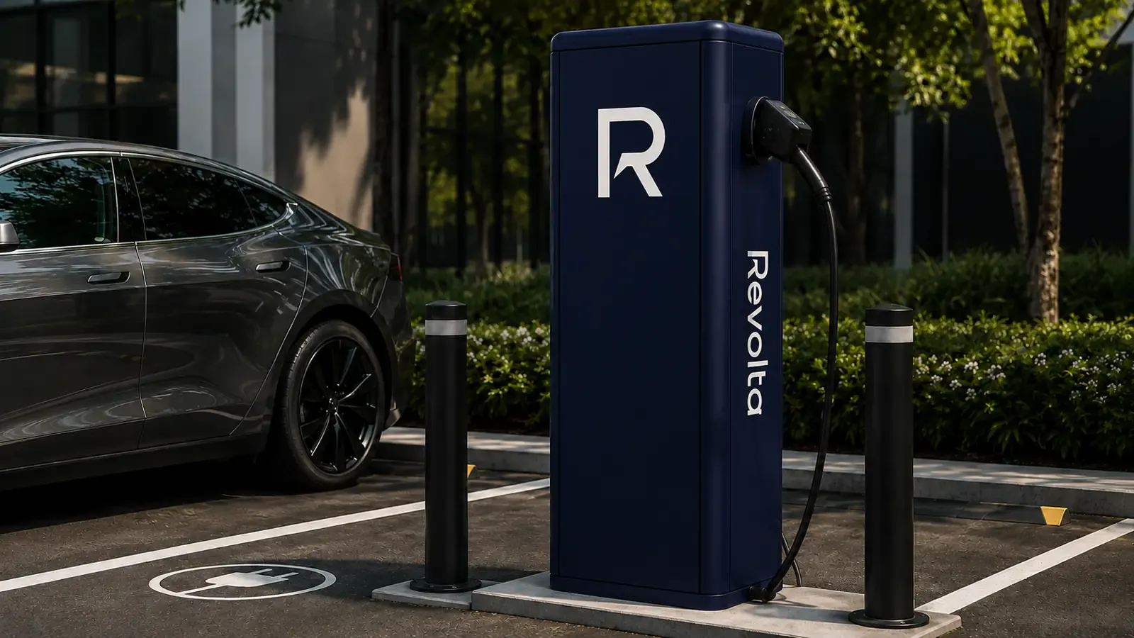 Poste de recarga eléctrica Revolta